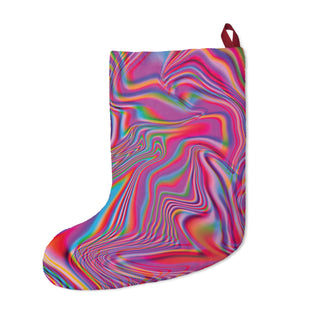 Pink Dreams Psychedelic Christmas Stocking