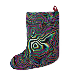Trippin Out Psychedelic Christmas Stocking