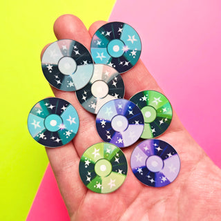Mini Y2K CD Stickers