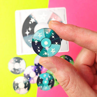 Mini Y2K CD Stickers