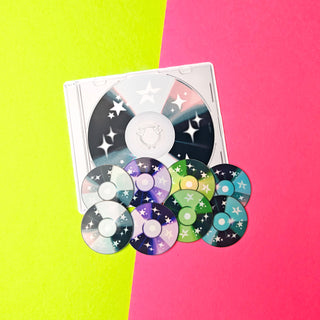 Mini Y2K CD Stickers