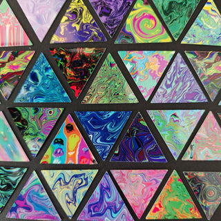 Trippy Triangles Mini Sticker Pack