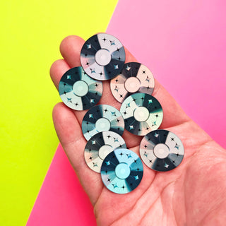 Y2K Aesthetic CDs Mini Sticker Pack