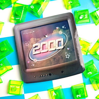2000s Retro TV Holographic Sticker