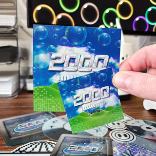Y2K 2000s Computer Sticker
