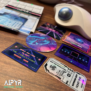 Cyberpunk Mini Sticker Pack 1