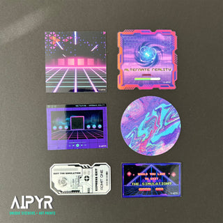 Cyberpunk Mini Sticker Pack 1