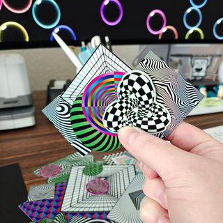 Optical Illusion Mini Sticker Pack