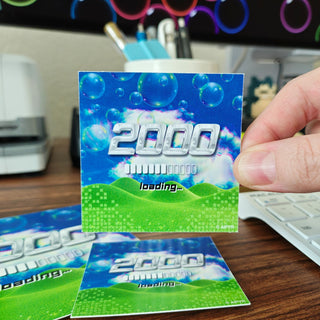 Y2K Retro Computer Art Print