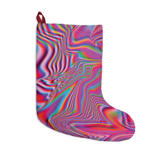 Pink Dreams Psychedelic Christmas Stocking