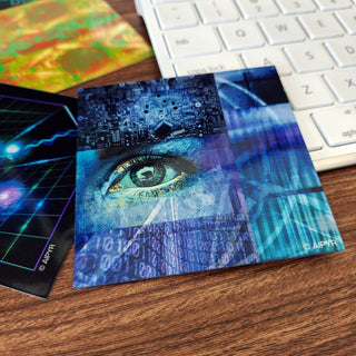 Digital Fusion Holographic Sticker