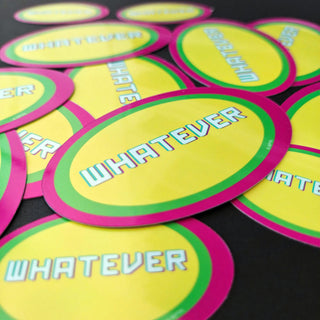 Y2K Whatever Sticker