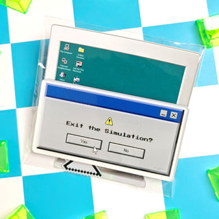 90s Exit The Simulation Error Magnet