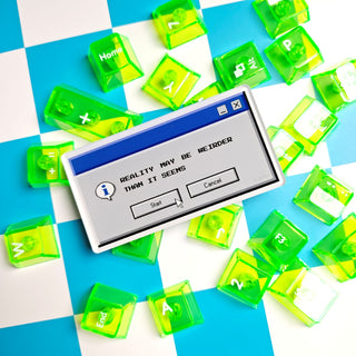 90s Reality Computer Pop Up Magnet