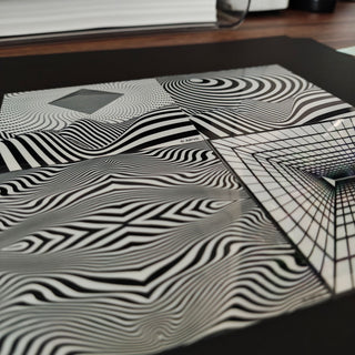 Close up of the Optical Illusions Sticker Pack