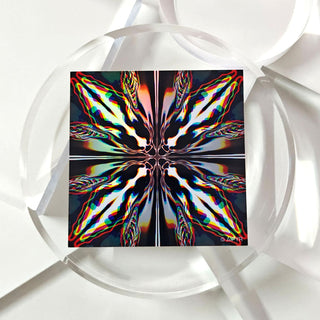 Colorful abstract design on a white background