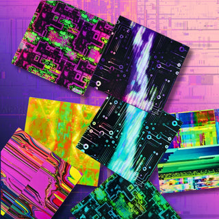 Cyberpunk Holographic Sticker Pack