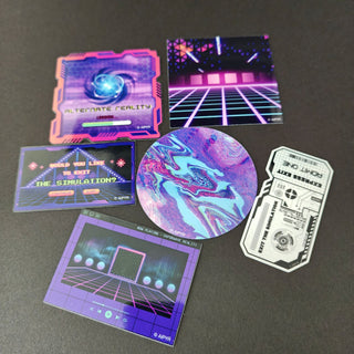Cyberpunk Mini Sticker Pack 1