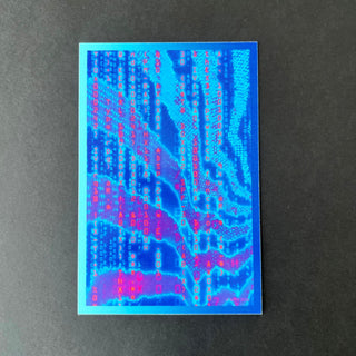 Cyberpunk Glitch Art Print