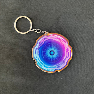 Cyber Eye Holographic Keychain by AIPYR