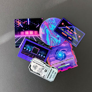 Cyberpunk Mini Sticker Pack 1