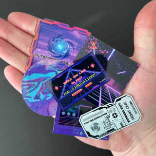 Cyberpunk Mini Sticker Pack 1