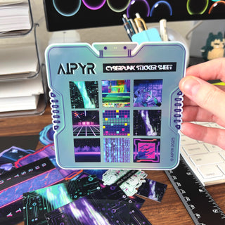 Cyberpunk Sticker Sheet
