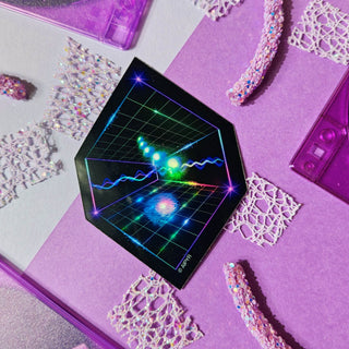 Dimension Jumping Sticker