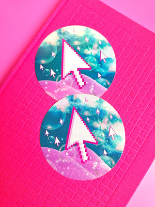 Dreamcore Computer Cursor Stickers