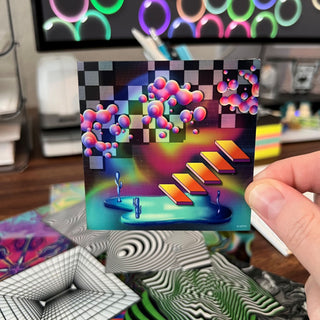 Dreamcore Fantasy Holographic Sticker