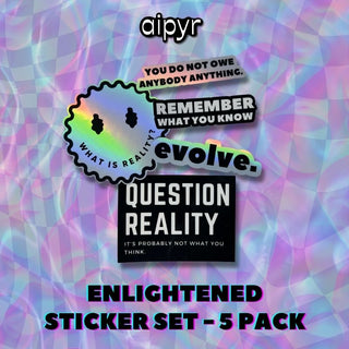 Enlightened Sticker Set by Aipyr
