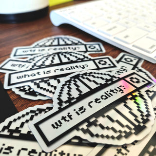 Retro Existential Internet Sticker