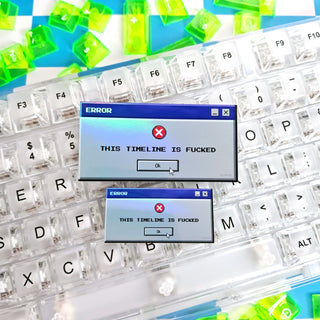 90s Timeline Error Sticker