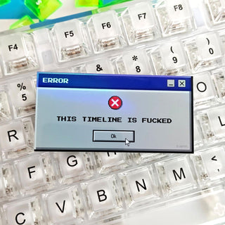 90s Timeline Error Sticker