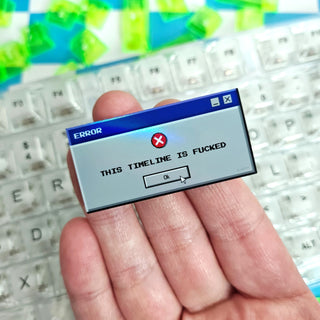 90s Timeline Error Sticker