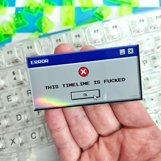 90s Timeline Error Sticker
