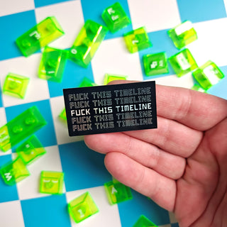 2 inch F*ck This Timeline Sticker