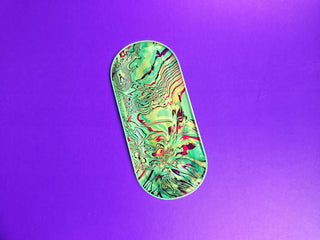 Green Psychedelic Pill Sticker