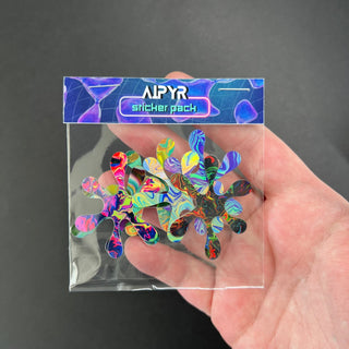 Trippy Splats Holographic Sticker Pack by AIPYR