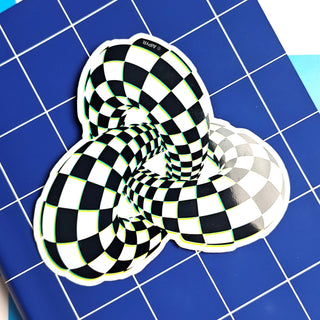 Infinite Loop Holographic Sticker