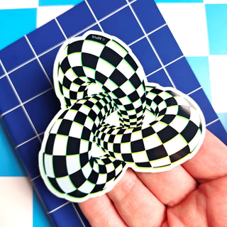 Infinite Loop Holographic Sticker