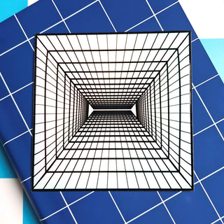 Infinite Void Holographic Sticker