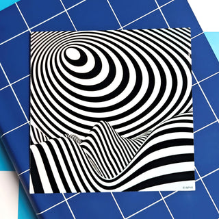 Land of Illusion Holographic Sticker