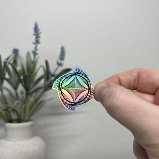 Möbius Astroid Small Holographic Sticker Pack by AIPYR