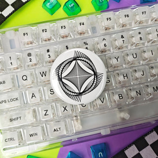 Mobius Astroid - Button or Magnet