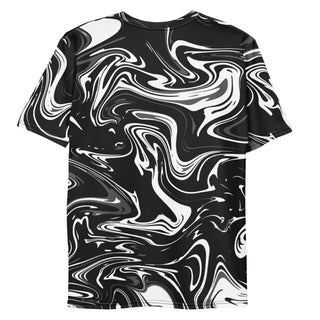 Monochrome Swirl T-Shirt Back