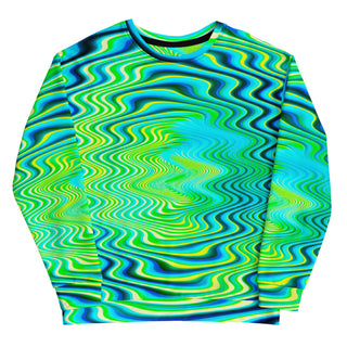 Front view of the Neon Hypnosis Sweatshirt.