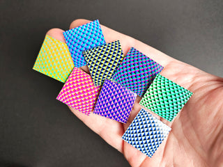 Neon Illusion Mini Stickers