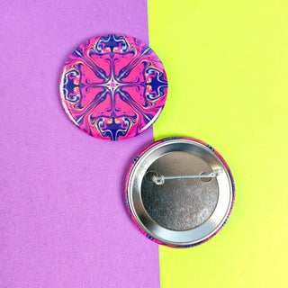 Neon Starburst Button