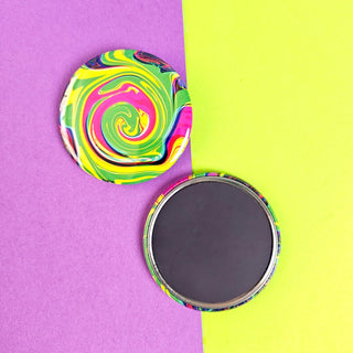 Neon Swirl Magnet